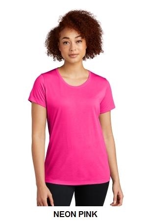 Sport-Tek Women's PosiCharge Competitor™  Cotton Touch™  Scoop Neck Tee.  SPORT-TEK  LST450