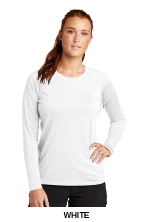 Sport-Tek Womens Long Sleeve Rashguard Tee.  SPORT-TEK  LST470LS