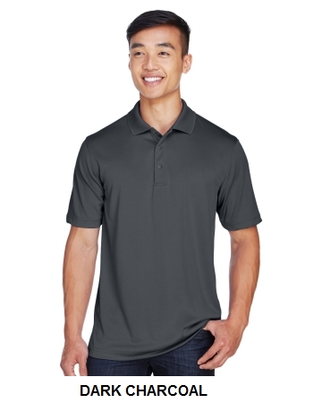 Harriton Mens Advantage Snag Protection Plus IL Snap Placket Polo.  HARRITON  M345