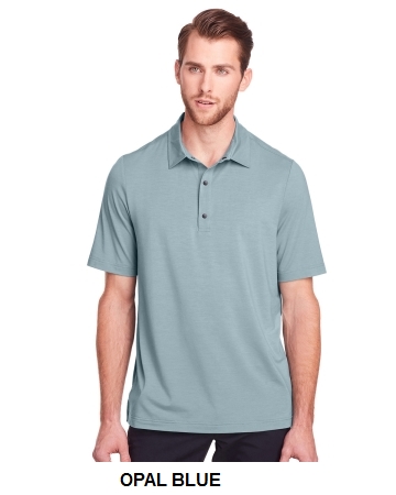 North End Mens Jaq Snap-Up Stretch Performance Polo.  N. END  NE100