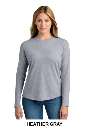 Next Level Apparel Women’s Cotton Relaxed Long Sleeve Tee.  NEXT LEVEL  NL3911