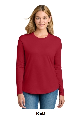 Next Level Apparel Women’s Cotton Relaxed Long Sleeve Tee.  NEXT LEVEL  NL3911
