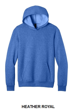 Port & Co Easy Fleece Pullover Hooded Sweatshirt.  PORT&CO.  PC68H