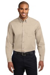 Port Authority TALL Long Sleeve Easy Care Shirt. TLS608.