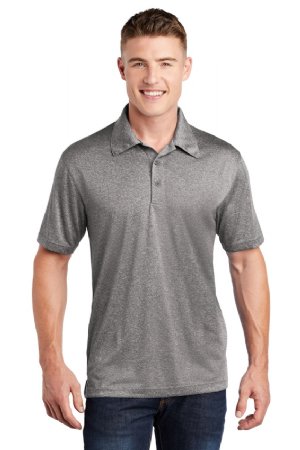 Sport-Tek Heather Contender Polo.  SPORT-TEK  ST660