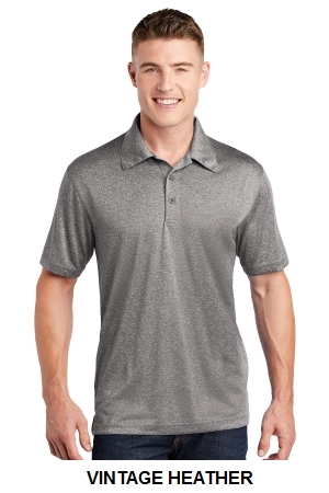 Sport-Tek Heather Contender Polo.  SPORT-TEK  ST660