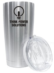 VISION VPT20 VISION LIL BOSS 20 OZ. STAINLESS TUMBLER SLID LID