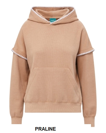 MV Sport Women's Mood & Vibe™ Teegan Crafty Hooded Sweatshirt.  MVSPORTS  W25115